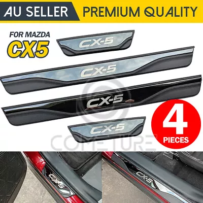 Car Accessories Door Sill Protector Scuff Plate Guard For Mazda CX5 • $36.95