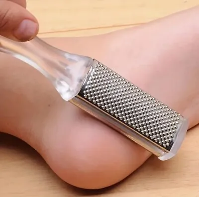 Foot File Rasp Callus Remover Scraper Hard Dead Skin Scrubber Pedicure Black • £4.39