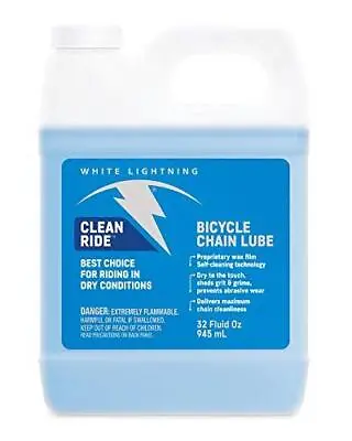 White Lightning Clean Ride The Original Self-Cleaning Wax Bicycle Chain • $20.29