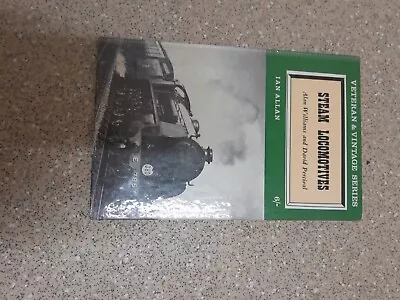 Vintage Book About Steam Locomotives • £5