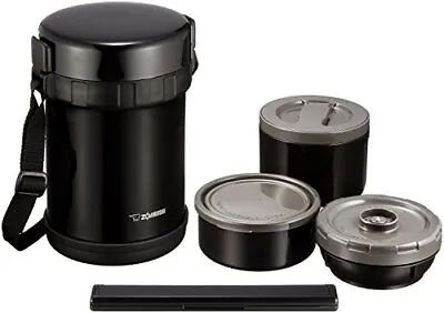 ZOJIRUSHI Thermal Lunch Box Stainless Steel Lunch Jar Bowl • $86.32