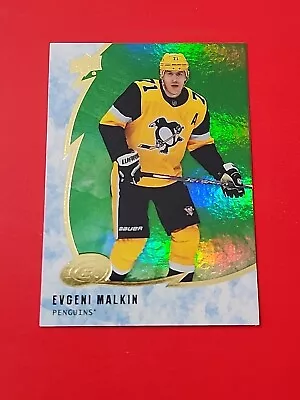 Evgeni Malkin 2019-20 Upper Deck Ice Green #17 Pittsburgh Penguins • $1.75