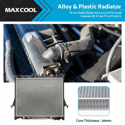 RADIATOR Fit HOLDEN RODEO RA 3.5L 3.0TD COLORADO RC 3.0TD D-MAX 3.0 2007-2012 • $195