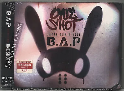 B.A.P Japan 2nd Single - One Shot (2013) CD & DVD & PHOTO CARD SEALED Bap • $21.98