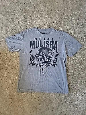 Metal Mulisha Shirt Mens Large Grey  • $16.99