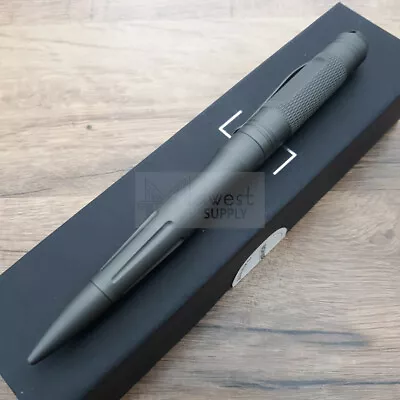 Boker TTP Tactical Tablet Pen Grooved Dark Green Aluminum Pen With Rubber Tip • $41.39