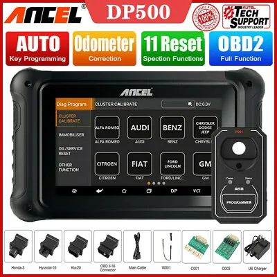 ANCEL DP500 Mileage Odometer Adjust Key Programmer OBD2 Scanner Car Diagnostic • $899