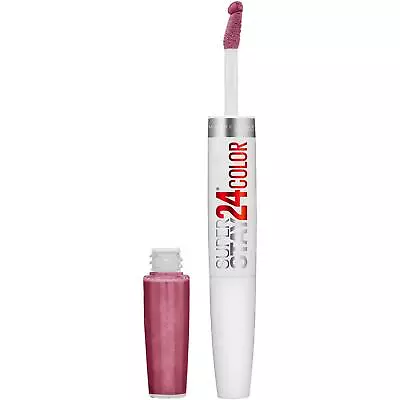 Maybelline Super Stay 24 2-Step Liquid Lipstick Makeup Long Lasting Highly • $8.52