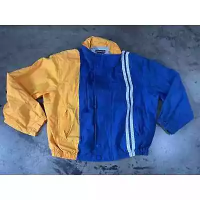 Vintage Nautica Multi-Color Windbreaker Jacket • $35
