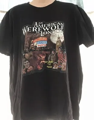 £13.95 • Buy AN AMERICAN WEREWOLF IN LONDON Movie T-Shirt Horror Wolf NEW Various Sizes