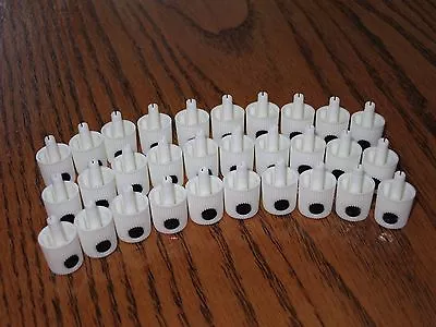 (30) Spray Paint Can CAPS! White NY Thins Paint Caps - MALE Tips - LOT • $9.99