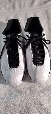 Mens K-Swiss Athletic Shoe Memory Foam 03426-102M Low White Black 6.5 • $85