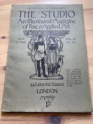 The Studio Magazine: An Illustrated Magazine Of Fine Art November 15 1902 • £9.99