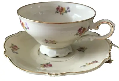 H&C Heinrich & Co. Selb Bavaria Cup And Saucer Set • $14