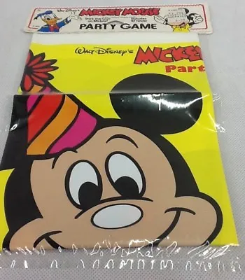 NEW IN PACKAGE Stick The Nose On Mickey Mouse Party Game • $19.99