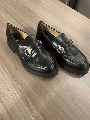 Zara Women Loafers Moccasins Size Us 9 Eu 40 • $24.99