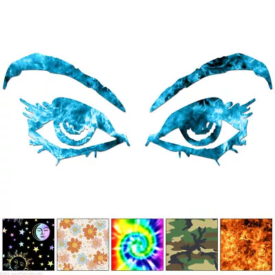 Eyes - Decal Sticker - Multiple Patterns & Sizes - Ebn7420 • $3.71