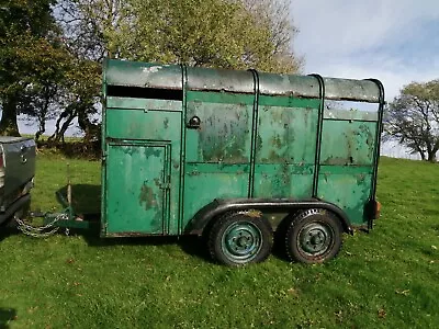 10ft IFOR WILLIAMS LIVESTOCK TRAILER • £695