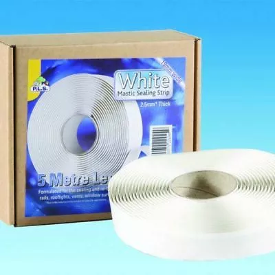 Caravan Motorhome White Mastic Sealing Sealant Strip Tape Roll 19mm X 5 Metres • £10.43