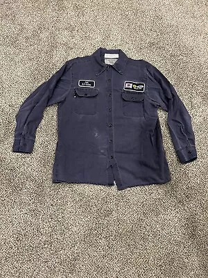 Original Ford Dearborn Truck Plant Employee Uniform Shirt Size Large • $30