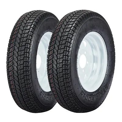 2 Pack Set ST175/80D13 Trailer Tire On Rim 175/80D13 LRC 5 Lug 6PR Load Range C  • $130.99