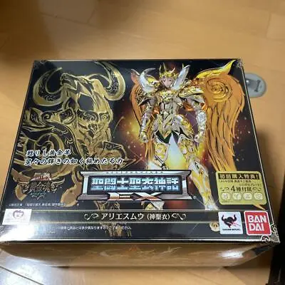 Saint Cloth Myth EX Aries Mu God Cloth Saint Seiya Soul Of Gold Figure BANDAI • $213.61