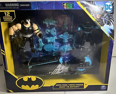 2020 Spin Master D.C. Motto Tank Bane VS Batman 4  Action Figures New In Box • $22.95