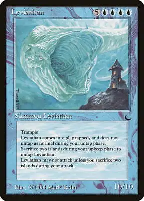 Leviathan The Dark NM Blue Rare MAGIC THE GATHERING MTG CARD ABUGames • $11.89