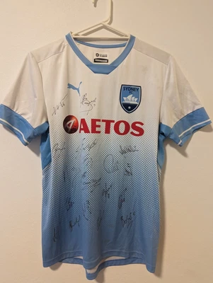 $25 • Buy Sydney FC 2018 Signed Champions League Jersey M