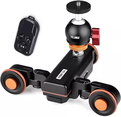 3-Wheels Wireless Remote Control Video Camera Dolly 3-Speed Motorized Electric  • $81.99