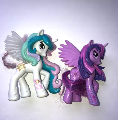 My Little Pony Equestria Girls G4 Princess Celestia & Plaid Twilight Sparkle • $6.36