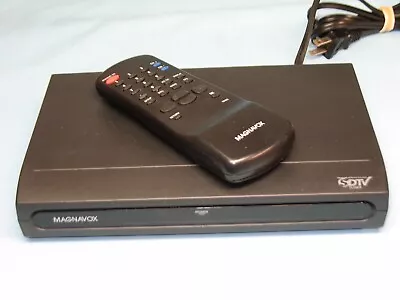 Magnavox ~ Dtv Converter Box ~ Model # Tb110mw9a ~ With Remote Control • $14.95