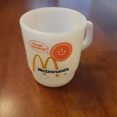 Vintage Mcdonald Coffee Cup Good Morning Smile • $12.99