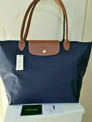 NEW Longchamp Le Pliage Tote Bag  Navy Blue Large L • £40