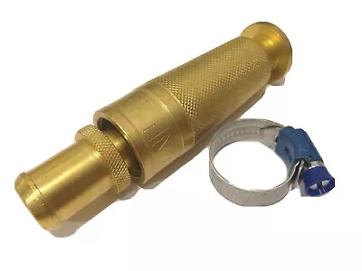 Fire Hose Reel 19mm Brass Nozzle Twist Type With Hose Clamp Jet Only • $24.95