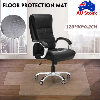 $25.99 • Buy 1pcs 121x91 Chair Mat Carpet Floor Protectors PVC Home Office Room Computer Mats
