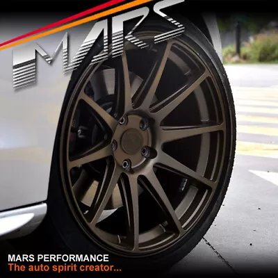 MARS MP-MS Bronze 4x 19 Inch Concave Stag Alloy Wheels Rims 5x120 BMW Commodore • $1699.99