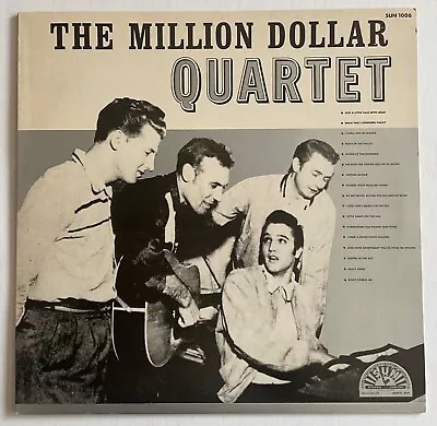 Elvis Presley LP The Million Dollar Quartet (SUN 1006 UK) • $19.89