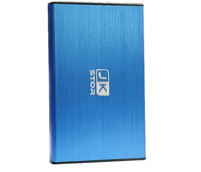 (JKStor) : 80GB External HDD USB 3.0 Portable 2.5  SATA External Hard Drive BLUE • $27.70