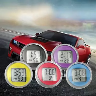 Mini Bike Motorcycle Clock Watch Waterproof Stick-On Motorbike Digital Clock • $3.56