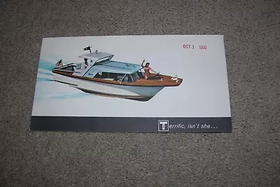 1960 Triumph Motor Yacht Boat Brochure • $9.95