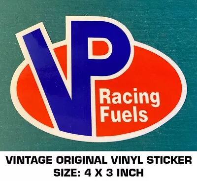 Vp Racing Fuels Original Vinyl Sticker Decal - Drag - Nhra - Nhra • $3.64