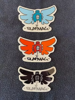 Slap Skateboard Magazine Vintage Angel Skateboard Stickers Lot Of 3 • $10.50