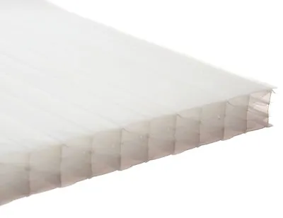 £82.73 • Buy Multiwall 25mm Opal Polycarbonate Roof Sheet Various Sizes Available