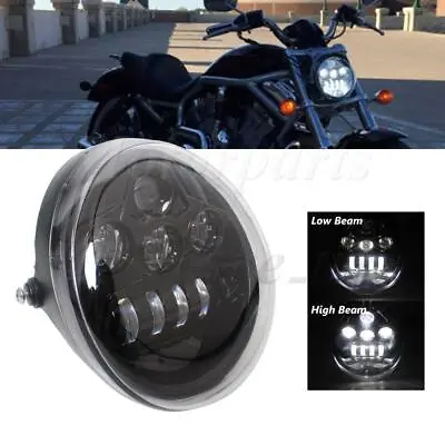 LED Headlight Hi/Lo Lamp Fit For Harley Davidson VROD V-Rod VRSCA VRSCDX VRSCR • $85.99