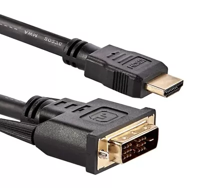 5 X StarTech 1.8M HDMI To DVI-D Adapter Cables - M/M • $20