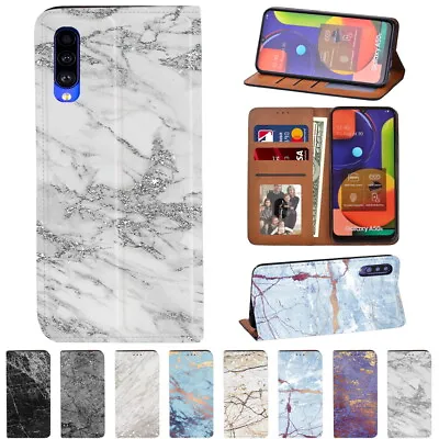 Leather Stand Cover Wallet Case For Samsung Galaxy A10 A10E A21S A41 A50 A70 A71 • £3.59