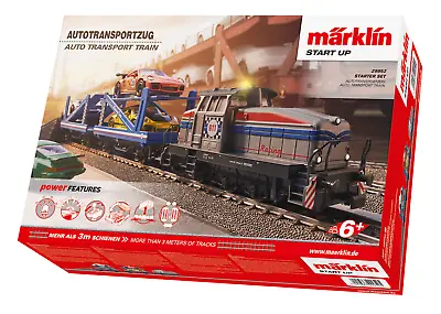 Märklin Start Up 29952 HO Scale Auto Transport Starter Train Set • $219.99