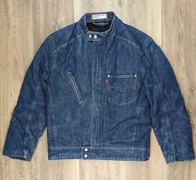 Mens Levi's Engineered Denim Jacket Size M Full Zip Lined Vintage Y2K 70109 0835 • £39.99