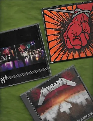 St. Anger [PA] Metallica (3) CD LOT FL James Hetfield S & M Master Of Puppets • $99.99